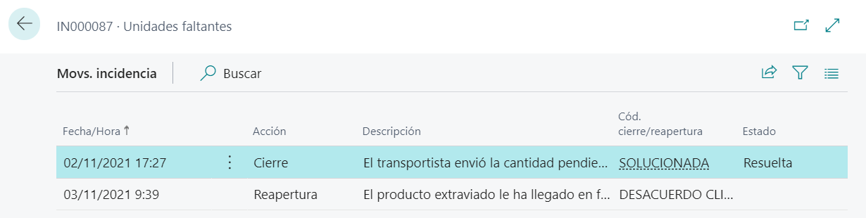 Movimientos incidencia
