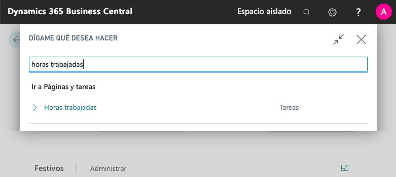 Búsqueda de horas trabajadas