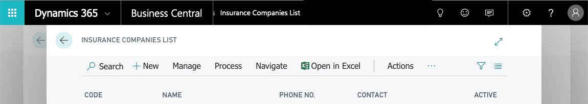 Insurance company new option