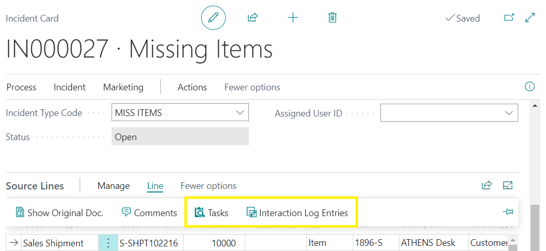 Incident Lines - Marketing Navigation