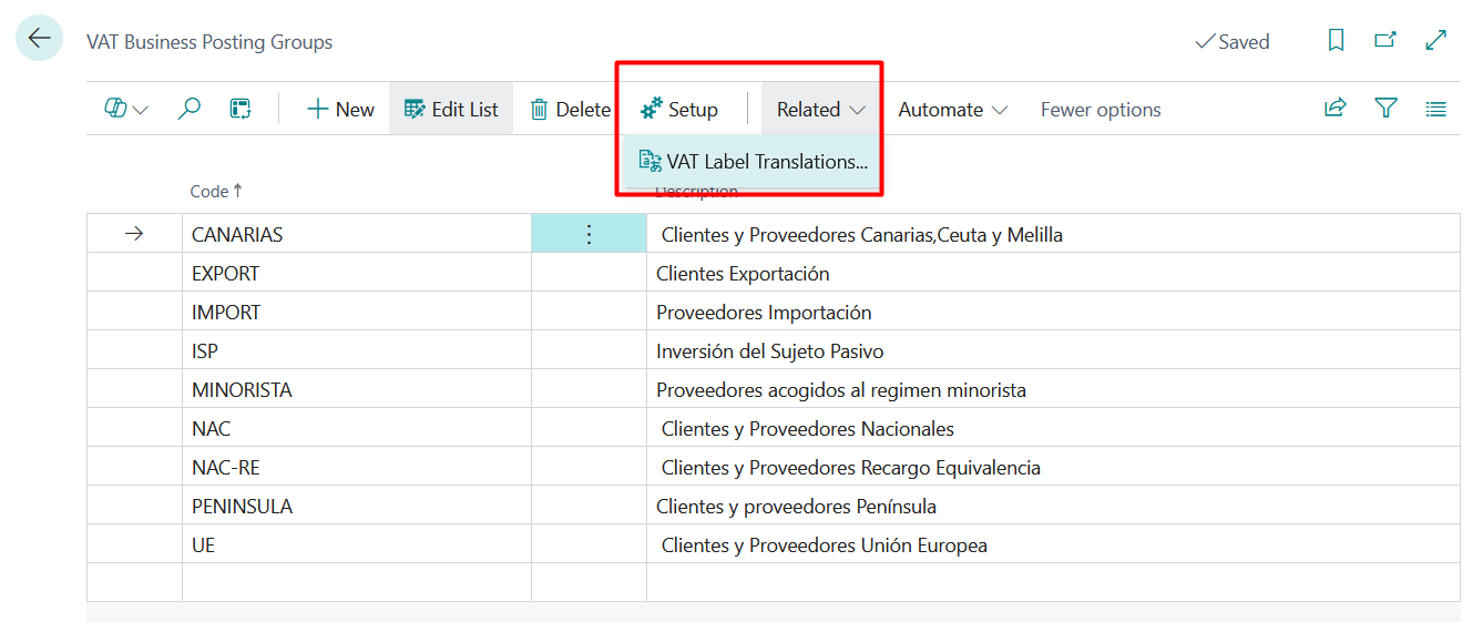 Access to label identification