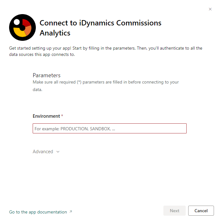 Configure parameter