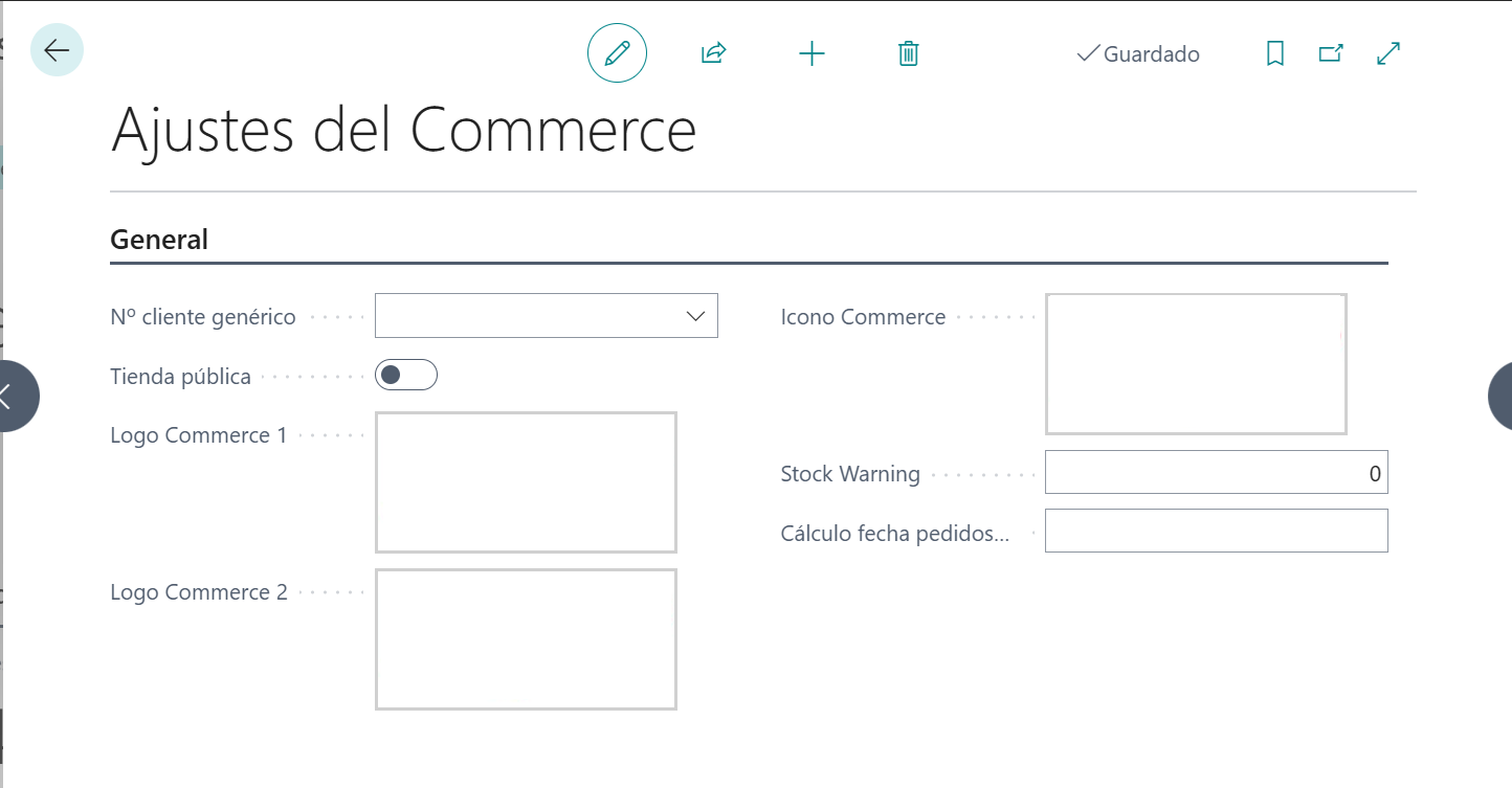 Configuración Gegeral