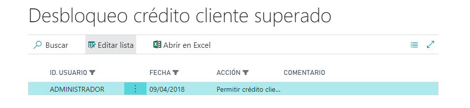 Bloqueo desbloqueo