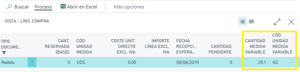 Movimientos de almacén doc. origen